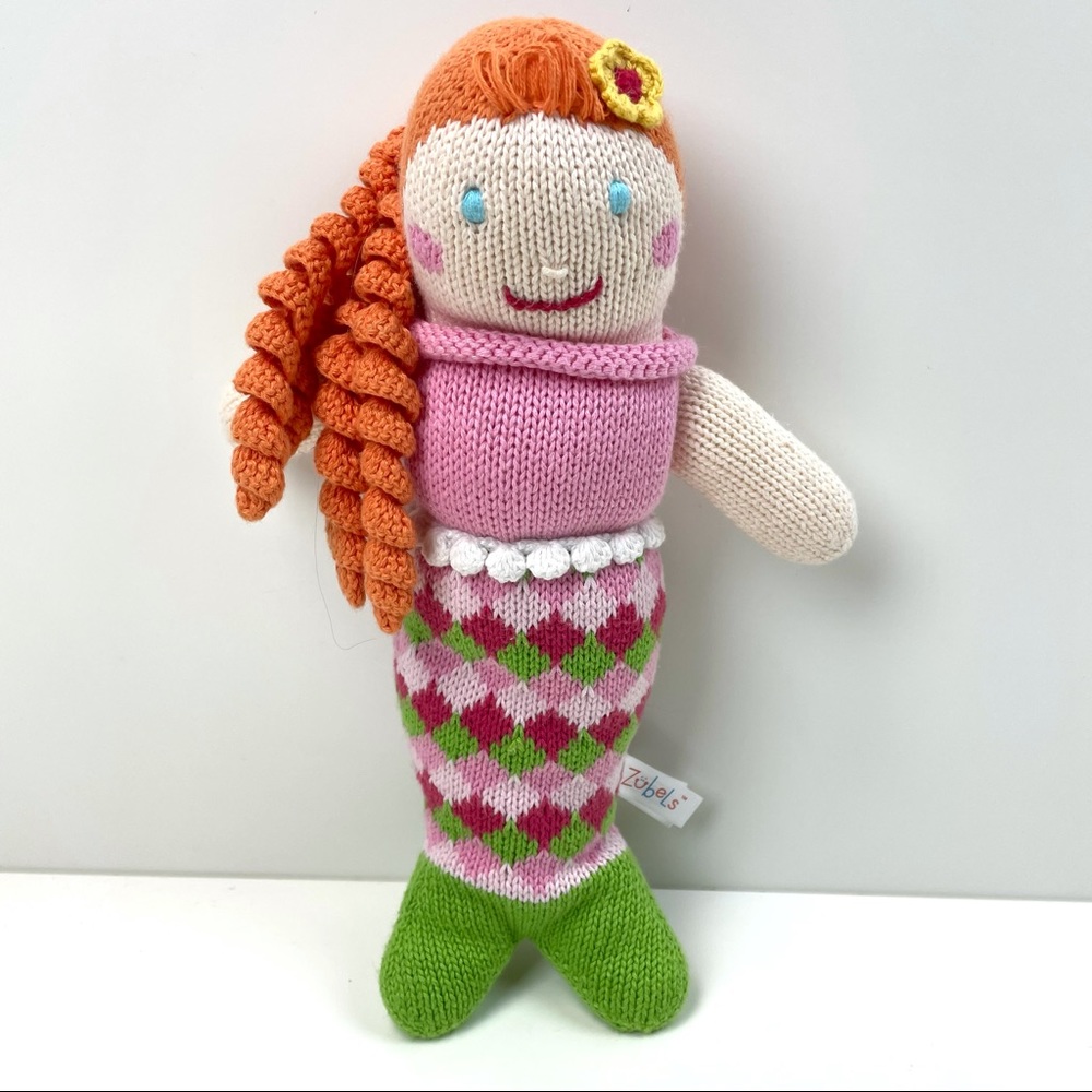 Zubels Mermaid Knit Plush